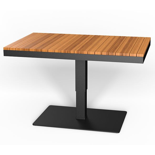 Base de taula de cafè plana rectangular ajustable